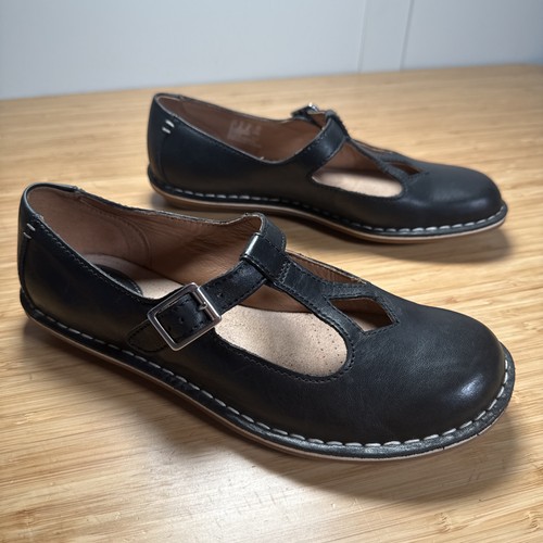 Clarks artisan black leather - black,