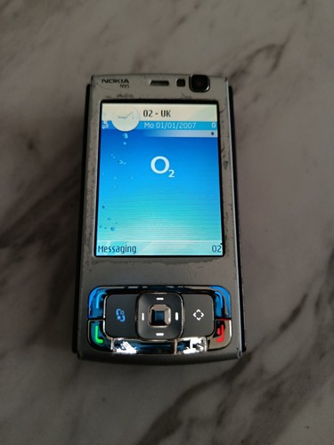 Nokia n95 silver mobile - nokia, phone