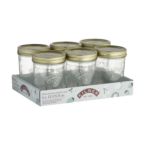 Cannig jar wide 12oz - jar,