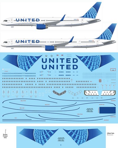 319 united airlines - united, boeing