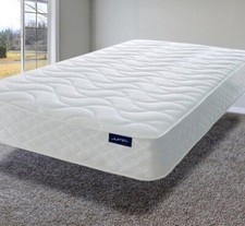 New Cool Blue Memory Foam Sprung Quilted Mattress -  6 inch
