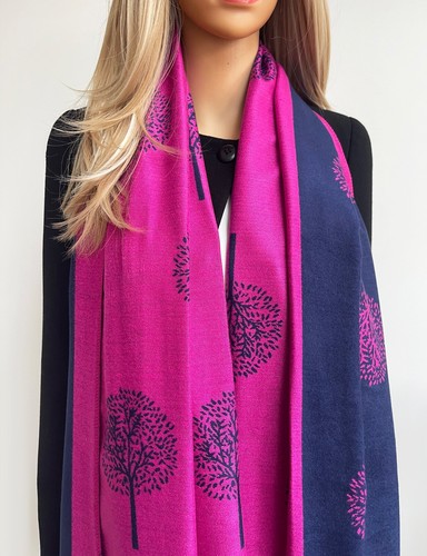 Ladies mulberry tree pashmina - tree,