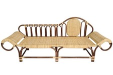 Rattan Lounge Sofa Handwoven