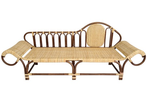 Rattan lounge sofa handwoven - lounge,