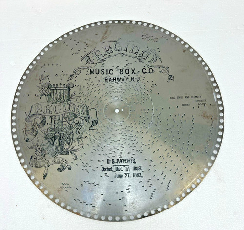 Regina music box - 15, 1/2"