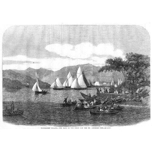 Windermere regatta race for - regatta, mr