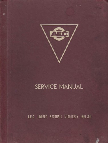 Aec service manual - manual, mandator