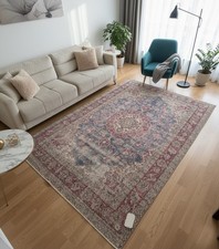 Antique Turkish Oushak Rug 6x9