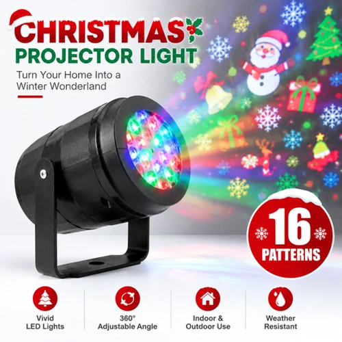 Christmas led projector light - christmas,
