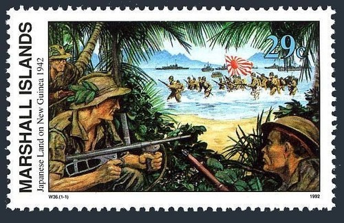 Marshall 302 two stamps - ,, mnh
