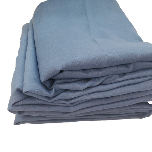 Linen blue ceiling to floor - blue,