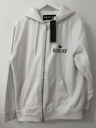 Replay men white logo - men's,