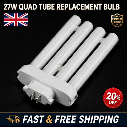 27w pin quad tube energy - 4-pin,