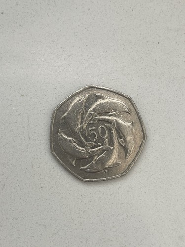 2003 rare gibraltar 50p fifty - 2003,