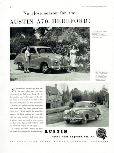 Austin a70 hereford lower - austin,