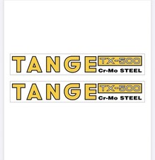 Tange 500 fork decals - tx-500,