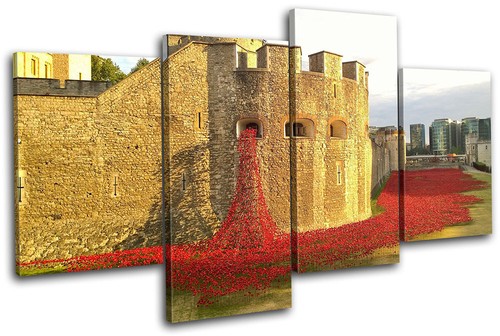Tower london poppies city - tower,