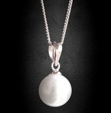 Pearl Pendant Sterling Silver