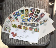 Stamps royal mail fdc 25 - gb,