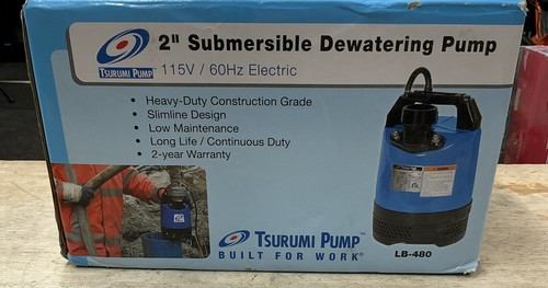 Tsurumi pump 480 - lb-480, 2"