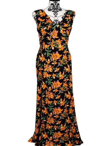 Gina bacconi floral maxi dress - floral,