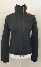Superdry Professional The Windcheater Women's Jacket Black Coat Size Small