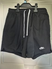 Nike Club Men's Nylon Shorts In Black Size Medium - Great Condition