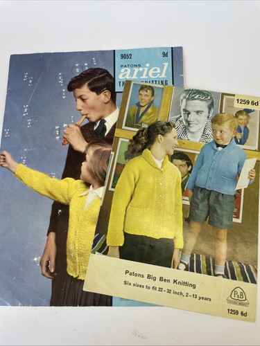 Two vintage patons - two,