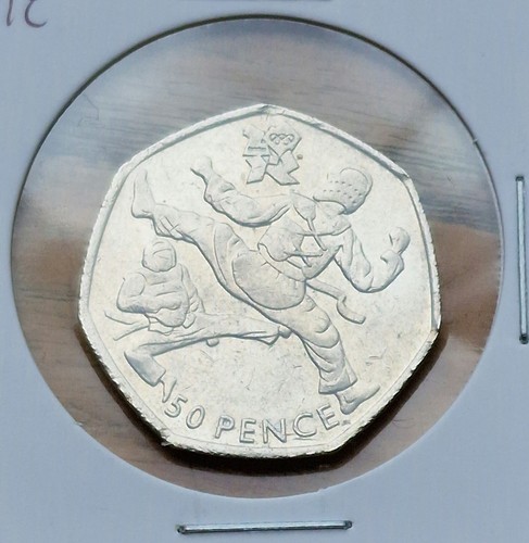 2011 50p olympics coin - uk,