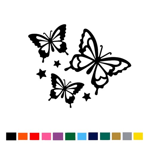 Butterflies vinyl decal - vinyl,