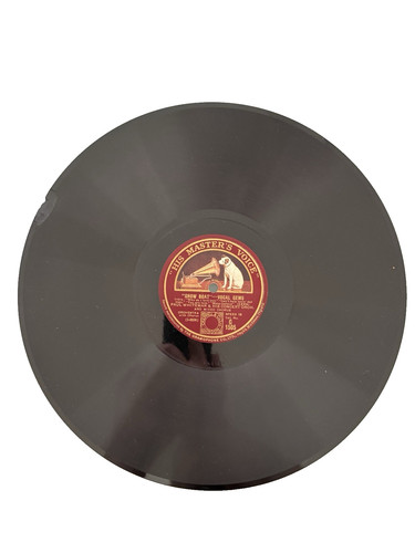 Vintage hmv rpm records - 3x,