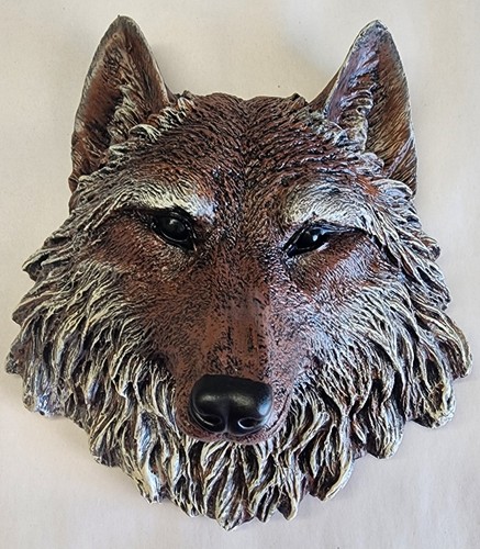 Chalkware southwestern wolf - chalkware,