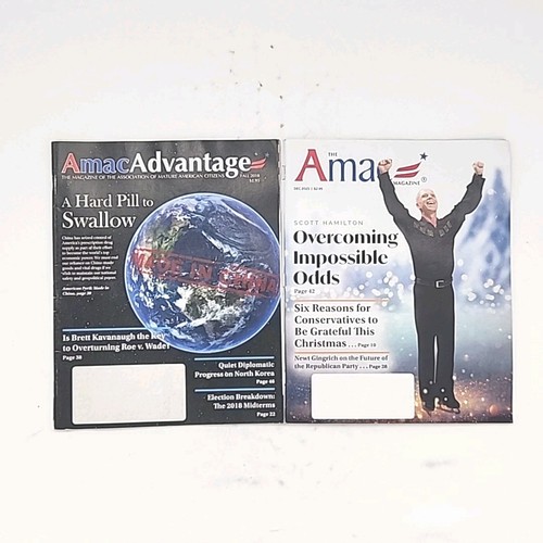 Amac advantage magazine lot - amac,