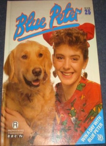 Blue peter book - book, 25