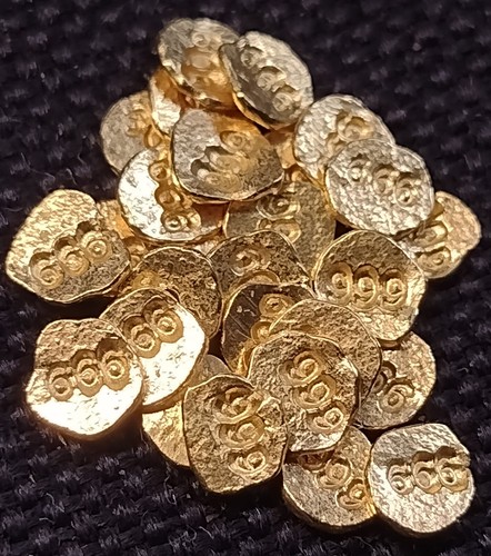 Gram solid 24ct gold - 0.1,