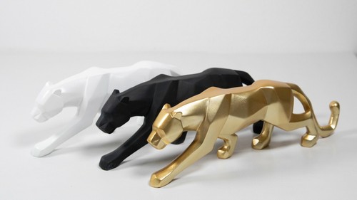 Panther sculpture modern - sculpture, art