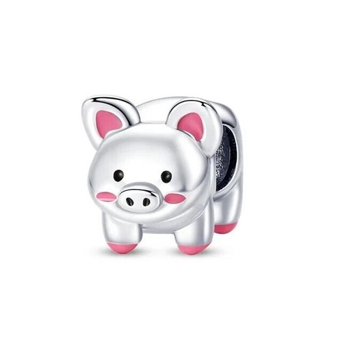 S925 sterling silver piggy - sterling,