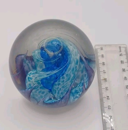 Selkirk glass paperweight - selkirk,