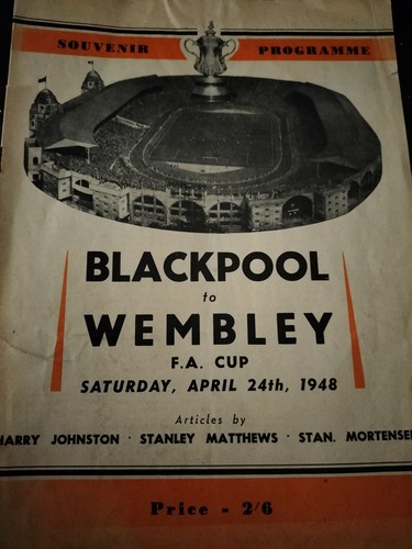 Blackpool wembley 1948 fa - 1948,