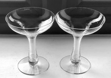 VINTAGE ART DECO HOLLOW STEM