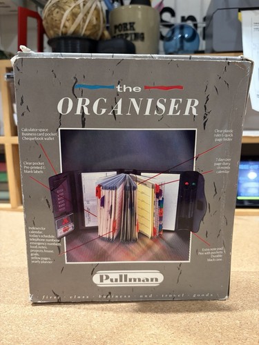 Vintage nos pullman organiser - vintage,
