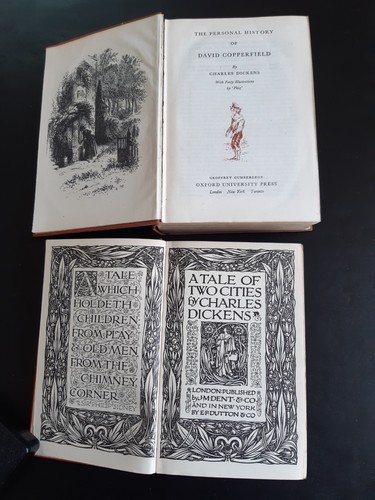 Charles dickens antique books - dickens,