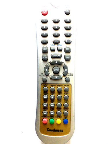 Goodmans dvd combi remote - tv/dvd,
