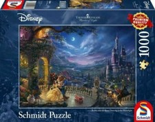 Thomas Kinkade Disney Beauty And The Beast 1000 Piece Schmidt Jigsaw Puzzle