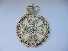 ORIGINAL 1960s BRITISH ARMY ROYAL GREEN JACKETS WATERSLIDE TRANSFER