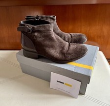 MANAS Brown Suede Boots-UK 6/EU 39-VGC-With Box