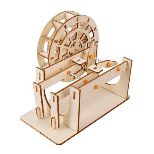 Wooden waterwheel construction - wooden,