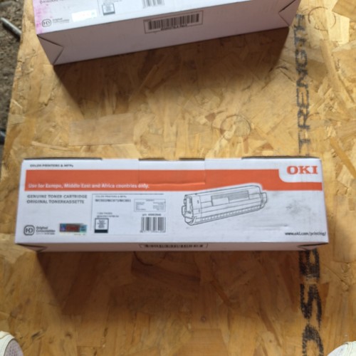 New oki 45862840 black - new,