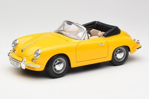 Porsche 356b cabriolet yellow - porsche,