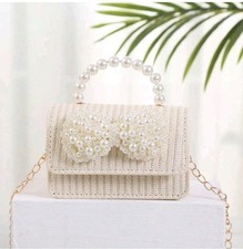 Summer Bag Faux Pearl Bag Shoulder Bag Women Evening Clutch Pearl Purse Handbag